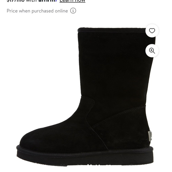 UGG BOOTS….. size 9….black color - Picture 2 of 12